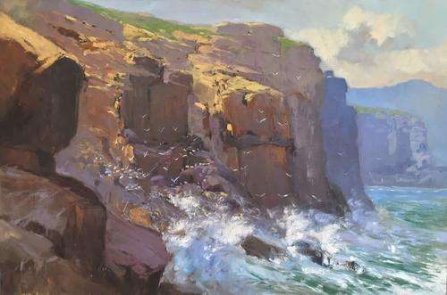 Exquisite Adriaan Boshoff original oil painting by the 'Old Master' (91x61cm). Fantastic investment.