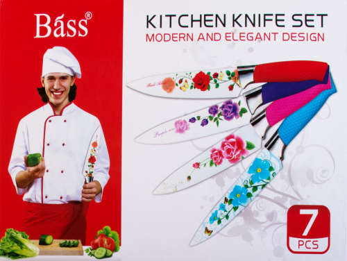 Professional Knife!!! colorful 6 piece knives set stainless steel!!!!