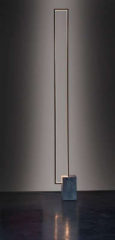 i square floor LED light.