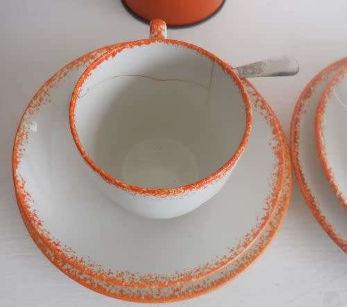 Vintage picnic set in original case