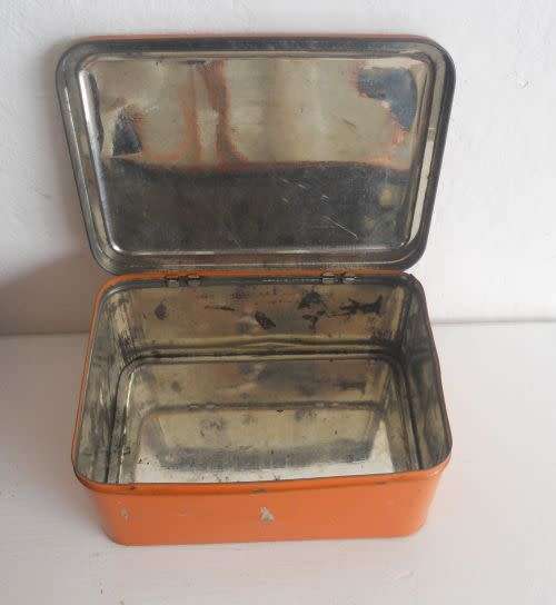 Vintage picnic set in original case