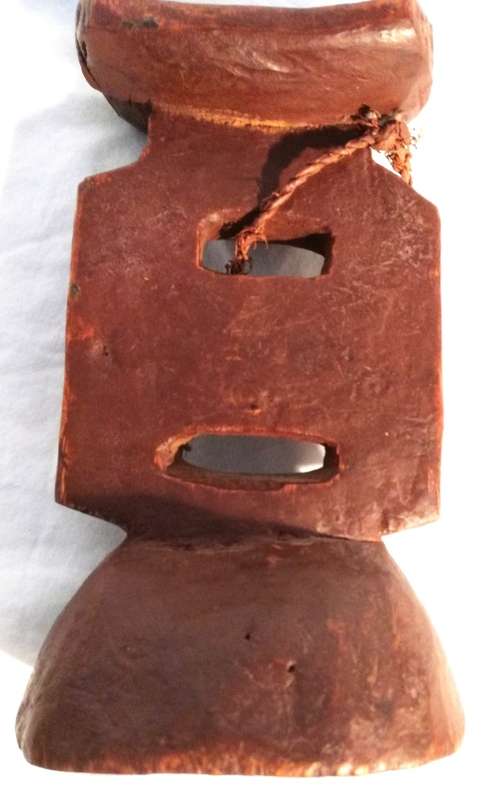 Collection of 3 Miniature African Head rests. Beautiful decorative item