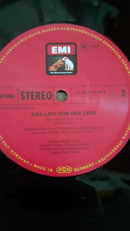 EMI - ASD 4067: Poulenc - `Les Biches` - complete ballet: Ambrosian Singers:Vinyl LP Record - opened