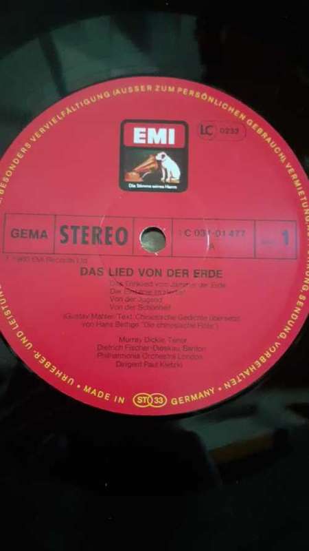 EMI - ASD 4067: Poulenc - `Les Biches` - complete ballet: Ambrosian Singers:Vinyl LP Record - opened