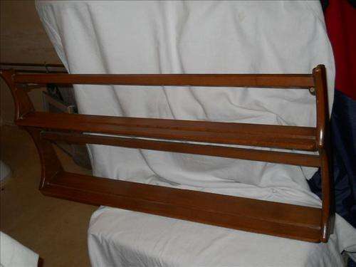Wooden Hanging Display Shelf