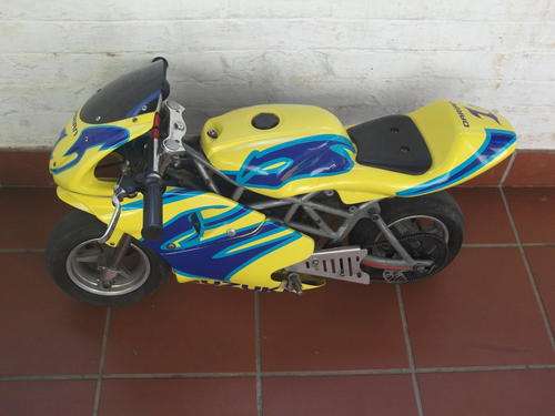 2stroke 49cc Childs Pocket bike advanced with racing decal