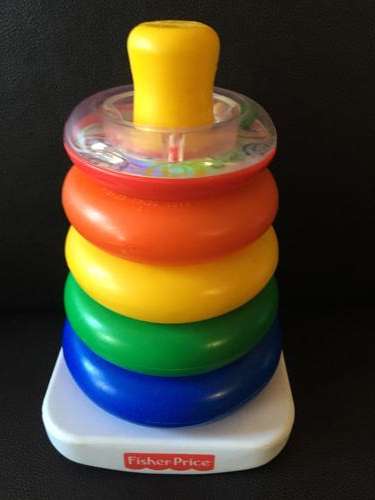 Fisher price stack and pack