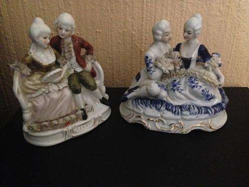 Dresden 1 + 1 for free handpainted porcelain HIGH VALUE