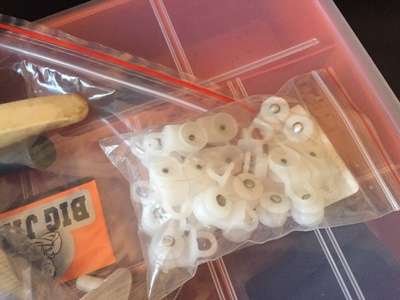 Ziplock bags 65x85 500pcs Perfect for snack, nuts, bolts, bulk coins so much more!