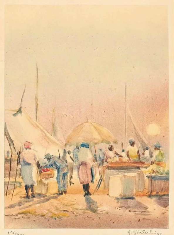 Durant Sihlali - Signed, Limited Edition Print