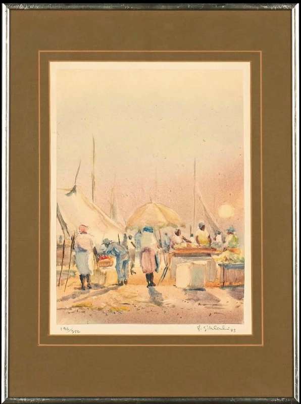Durant Sihlali - Signed, Limited Edition Print