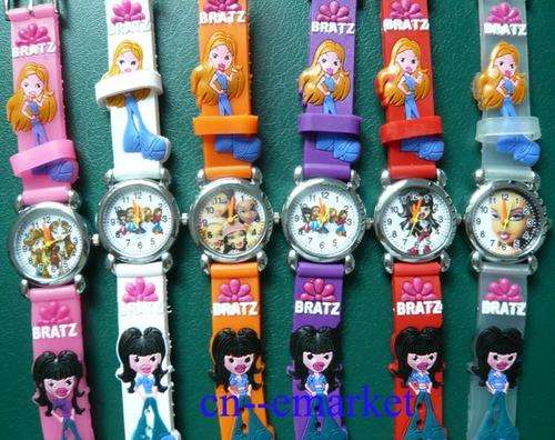 ONE!!!!! ADORABLE BRATZ CHILDRENS WATCH   FREE SHIPPING!!!!!!!!!!