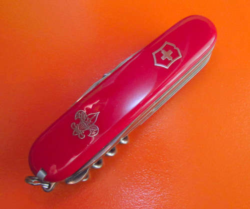 Victorinox Explorer with Scouts badge
