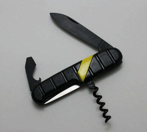 Solingen Richartz germany knife pocket black blades