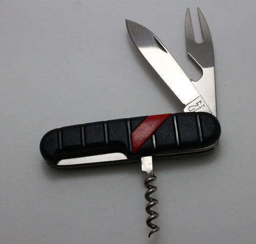 Solingen Richartz germany knife pocket black blades