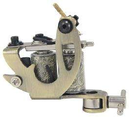 Classical Tattoo Machine Gun Shader Liner 10 Wrap Coils