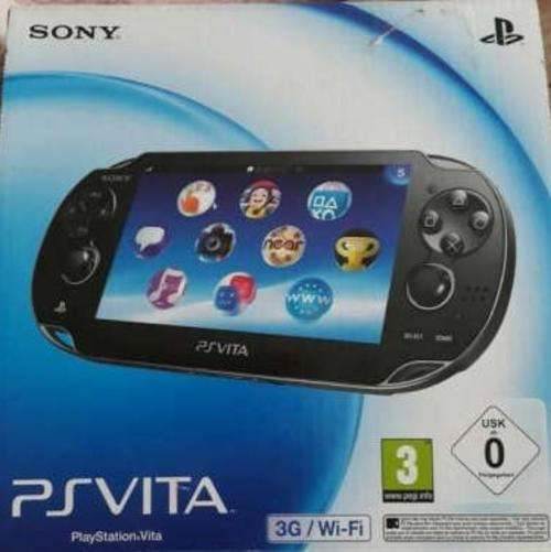 PS Vita (Wifi+3G) + 8GB Memory Card + Nitho Carry Case + 3 Games