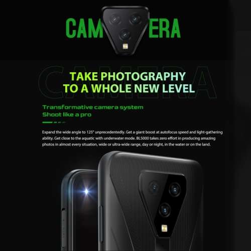Brand New Blackview BL5000 5G slim Profile Rugged Phone