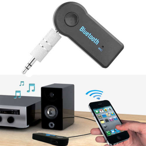 Bluetooth Car Kit AUX Audio Music Receiver, Handsfree with Mic For Phoning FREE SHIPPING