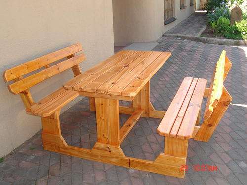 6 Seater Pine Picnic Bench SUMMER SPECIAL