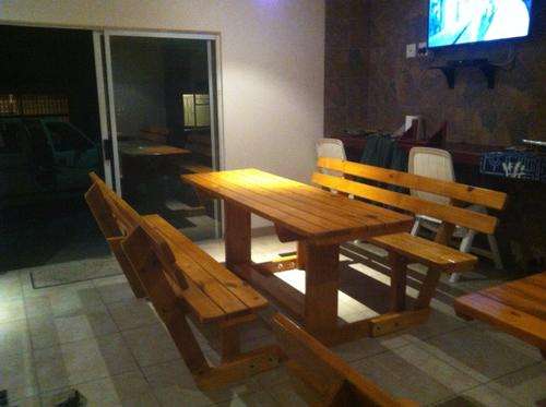 8 Seat Pine Picnic Bench