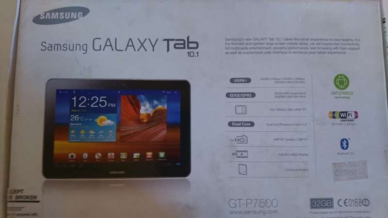 Samsung Galaxy Tablet GT-P7500 10.1"  urgent sale Price dropped