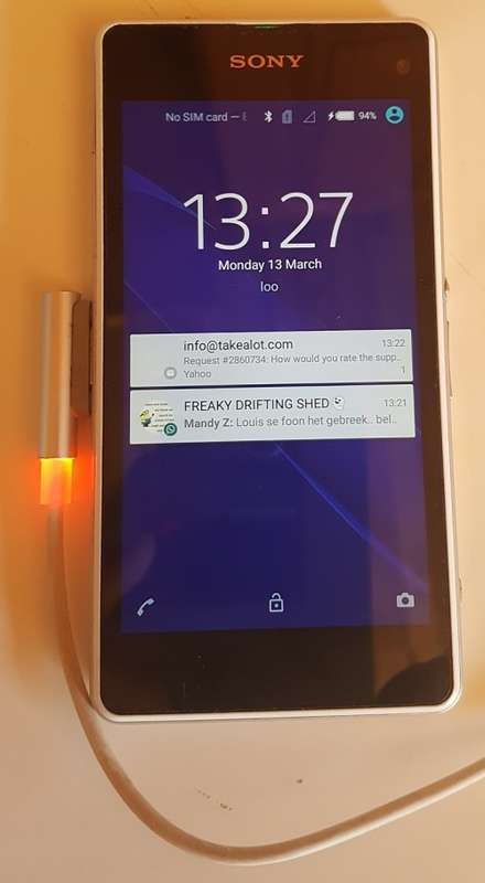 Sony Xperia Z1 Compact with extras FREE shipping