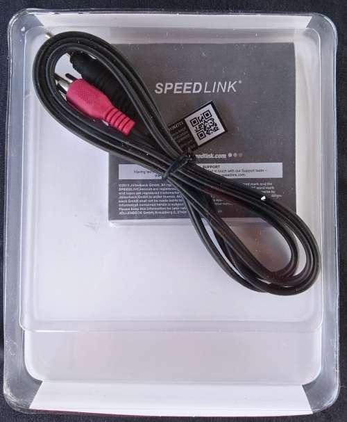 Bluetooth audio receiver with mic ***FREE SHIPPING*** SPEEDLINK