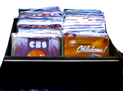 MIXED BOX OF 200 7" SINGLES