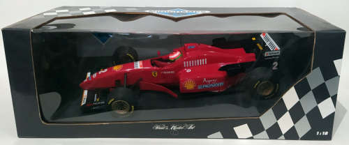 **RARE & AS NEW** 1/18 Minichamps/Pauls Model Art Ferrari 412T3 - Eddie Irvine