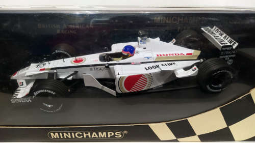 **RARE & AS NEW** 1/18 Minichamps BAR Honda 03 - Jacques Villeneuve