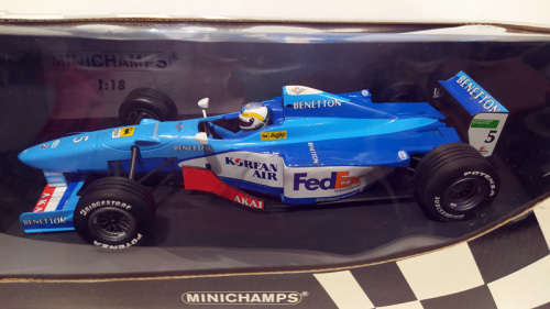 **RARE & AS NEW** 1/18 Minichamps Benetton F1 - Giancarlo Fisichella