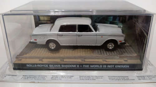 **007 James Bond Collection** 1/43 (UH) #98 Rolls Royce Silver Shadow II - The World is Not Enough