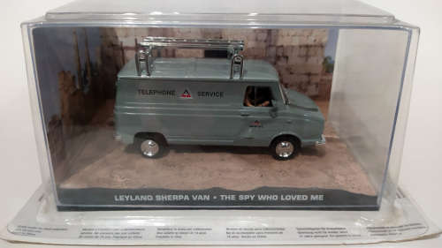 **NEW/SEALED**007 James Bond Collection** 1/43 (UH) #61 Leyland Sherpa Van - The Spy Who Loved Me