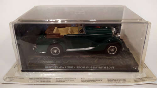 **NEW/SEALED**007 James Bond Collection** 1/43 (UH) #64 Bentley 4.25 Litre - From Russia With Love