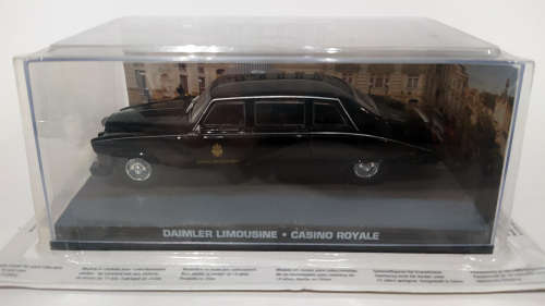 **NEW/SEALED**007 James Bond Collection** 1/43 (UH) #49 Daimler Limousine - Casino Royale