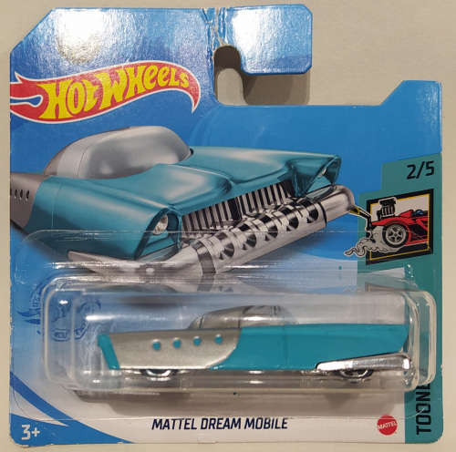 **NEW/SEALED** Hot Wheels 1/64 Tooned Series 2/5 - Mattel Dream Mobile - Carded