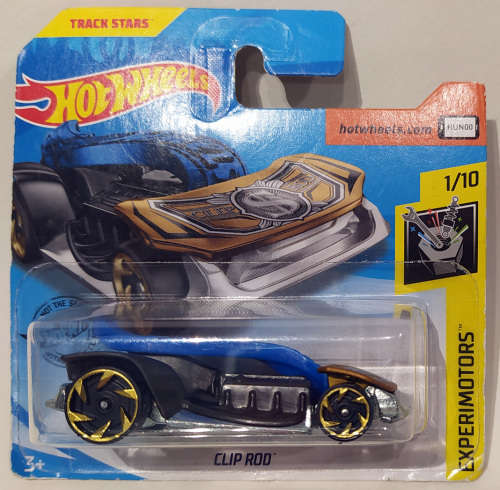 **NEW/SEALED** Hot Wheels 1/64 Experimotors Series 1/10 - Clip Rod - Carded