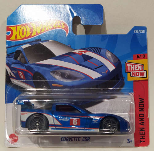 **NEW/SEALED** Hot Wheels 1/64 Then And Now Series 6/10 - Corvette C6R - Carded