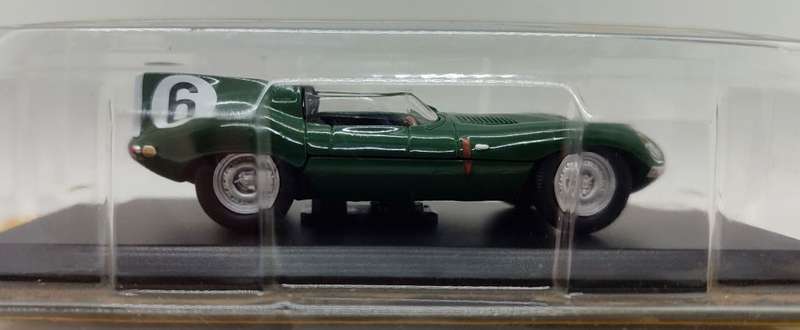 **NEW/SEALED/RARE** 1/43 Del Prado Jaguar D-Type 1955 #6