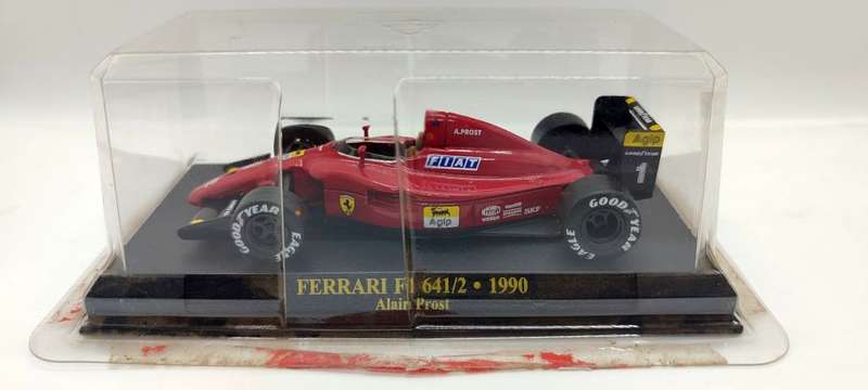 **PRE-LOVED** 1/43 Eaglemoss Ferrari F1 641-2 1990 Alain Prost #1
