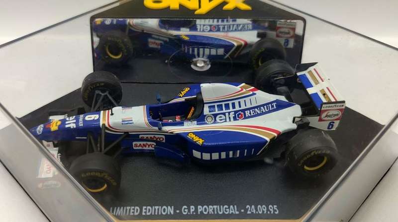 **USED** 1/43 ONYX Williams Renault FW17 David Coulthard #6