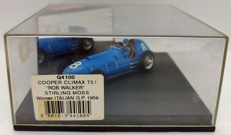 **USED** 1/43 Quartzo Cooper Climax T51 `Rob Walker` Stirling Moss 1959 #8