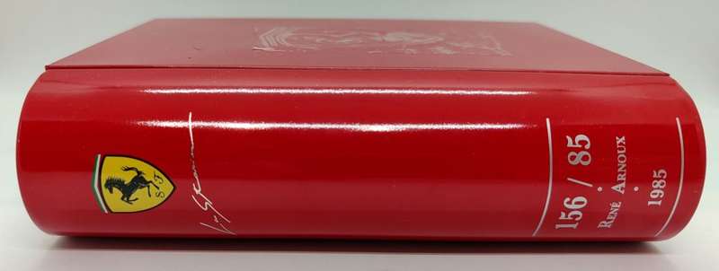 **USED/COLLECTORS** 1/43 HW Racing/IXO Tin Case Series - Ferrari F1 156-85 Rene Arnoux 1985 #28