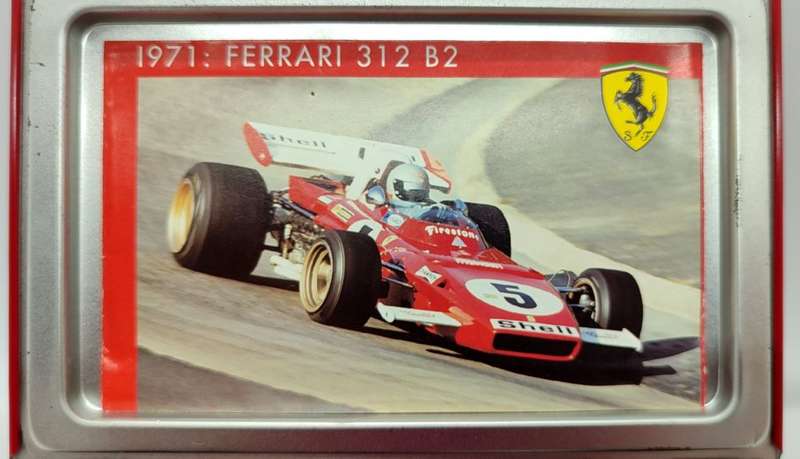 **USED/COLLECTORS** 1/43 HW Racing/IXO Tin Case Series - Ferrari F1 312-B2 Mario Andretti 1971 #5