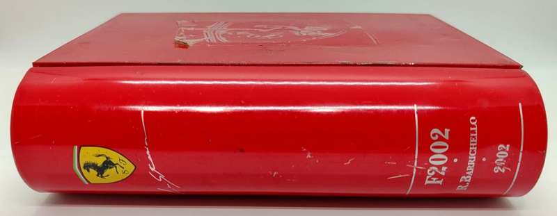**USED/COLLECTORS** 1/43 HW Racing/IXO Tin Case Series - Ferrari F1 F2002 R Barrichello #2