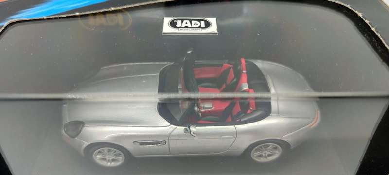 **NEW/BOXED** 1/43 Jadi Modelcraft BMW Z8 Titanium Silver JM-90021