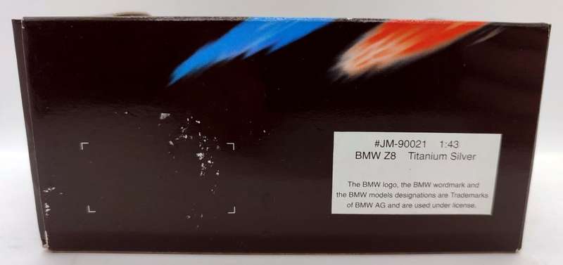 **NEW/BOXED** 1/43 Jadi Modelcraft BMW Z8 Titanium Silver JM-90021