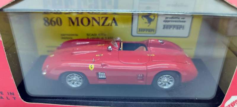 **BOXED** 1/43 Best Model Ferrari 860 Monza Prova 1956