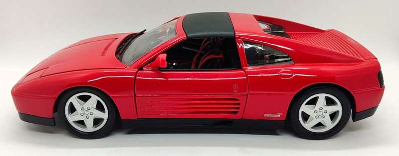 **Pre-Loved/No Box** Maisto Ferrari 348TS Special Edition with Suspension - Red 1/18